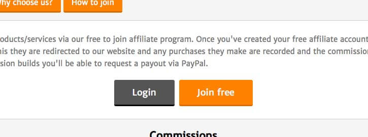 affiliate program register
